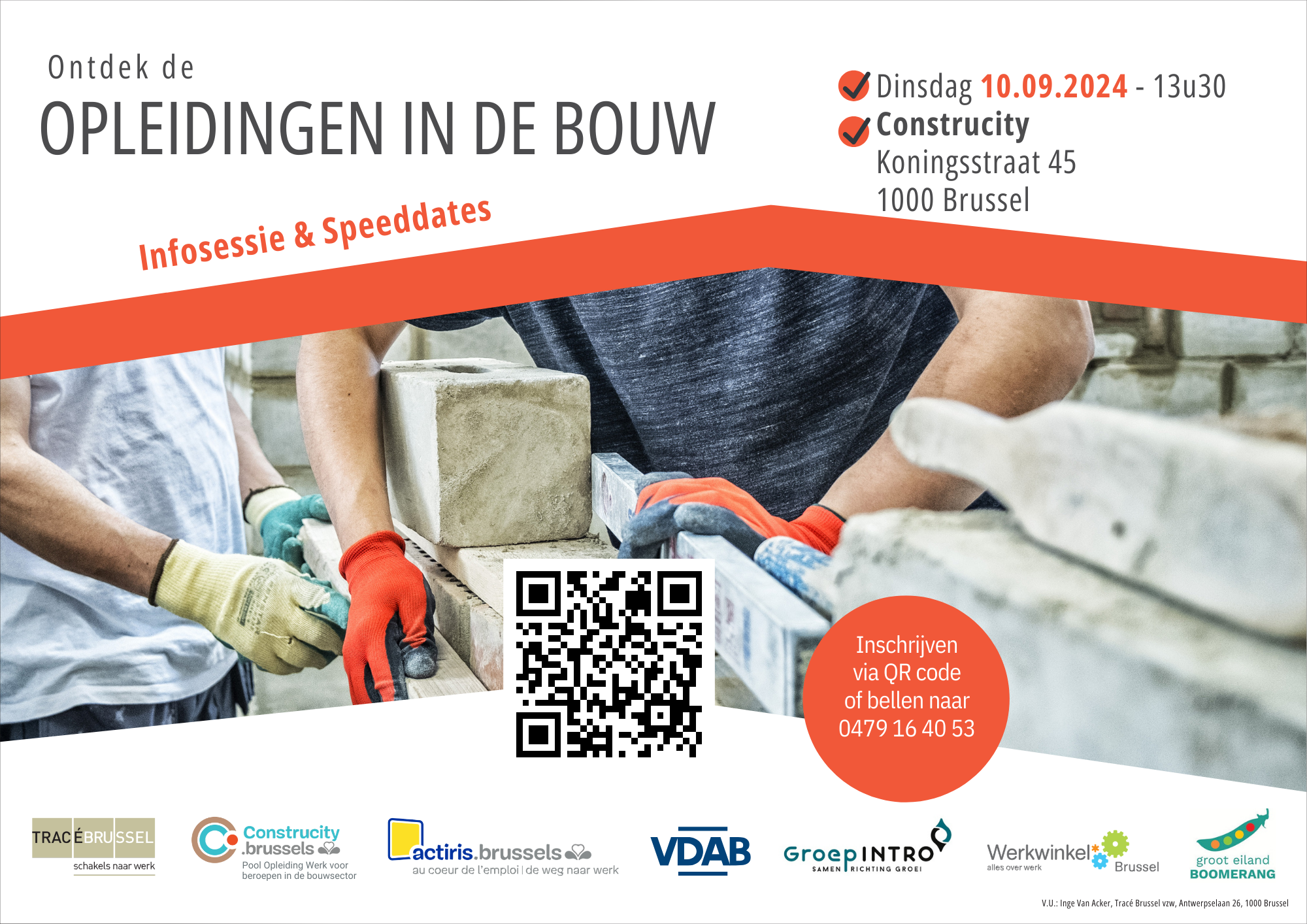 Flyer Opleidiingen in de bouw